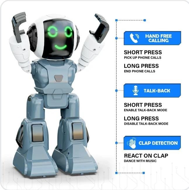 Moonwalker Walking and Talking Robot